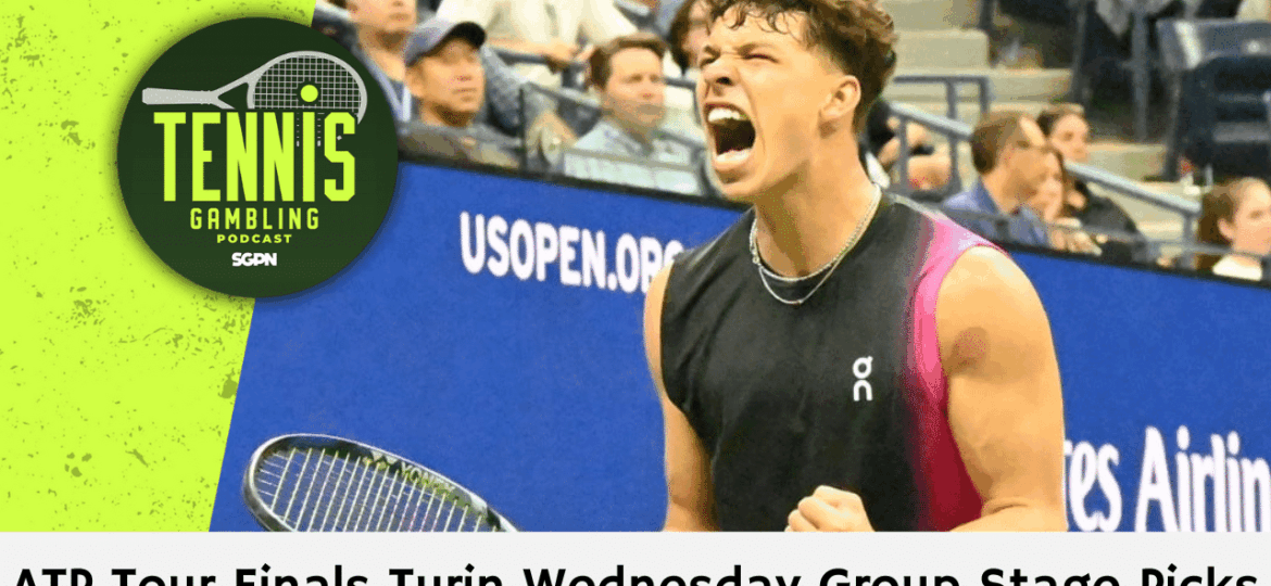 ATP Tour Finals Turin Wednesday Group Stage Picks – 11/11/25 | Tennis Gambling Podcast (Ep. 575)