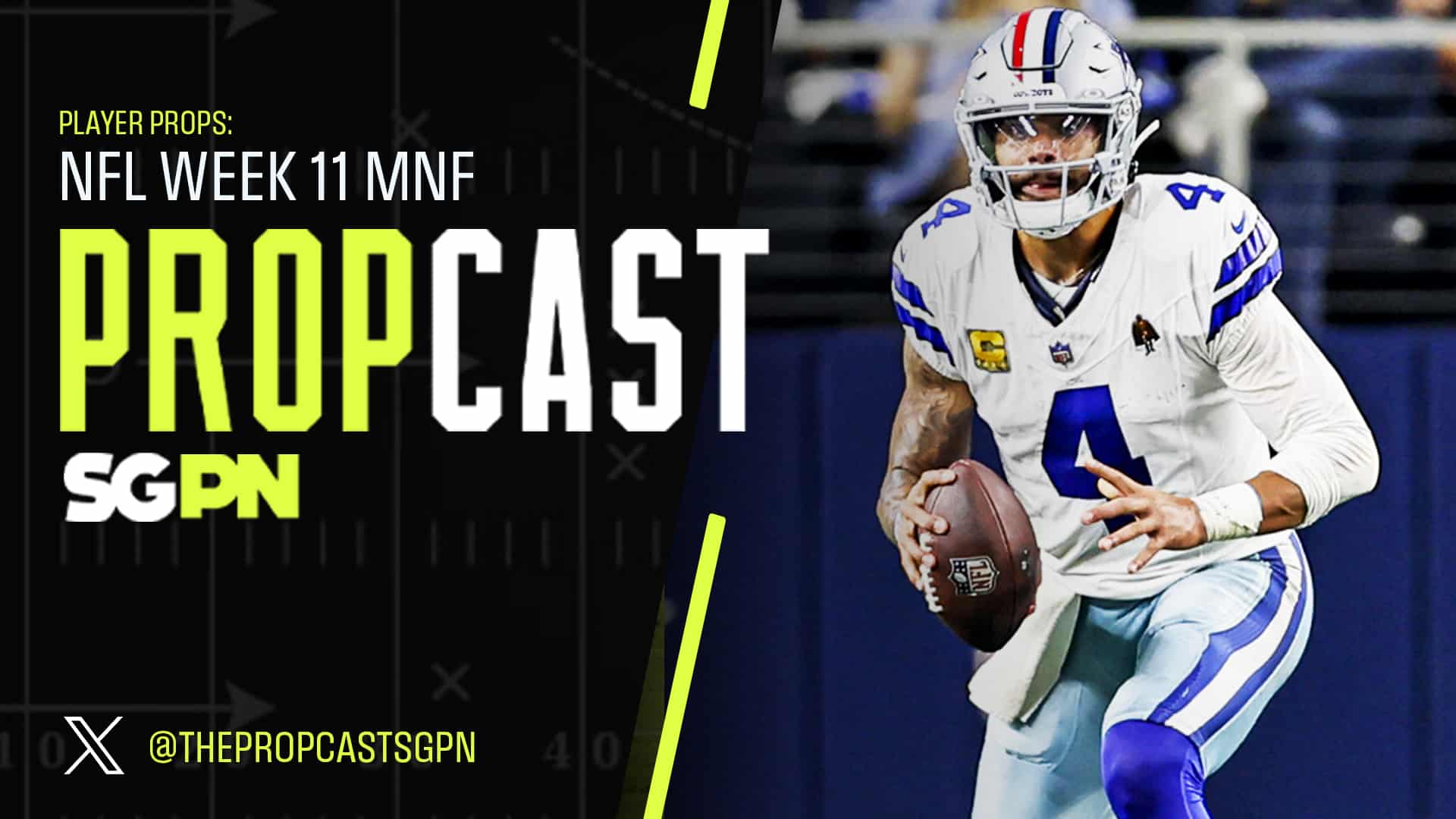 NFL Week 11 Monday Night Football Player Props 11/17/25 – NFL Bets, Player Props and Predictions | The Propcast (Ep. 388)