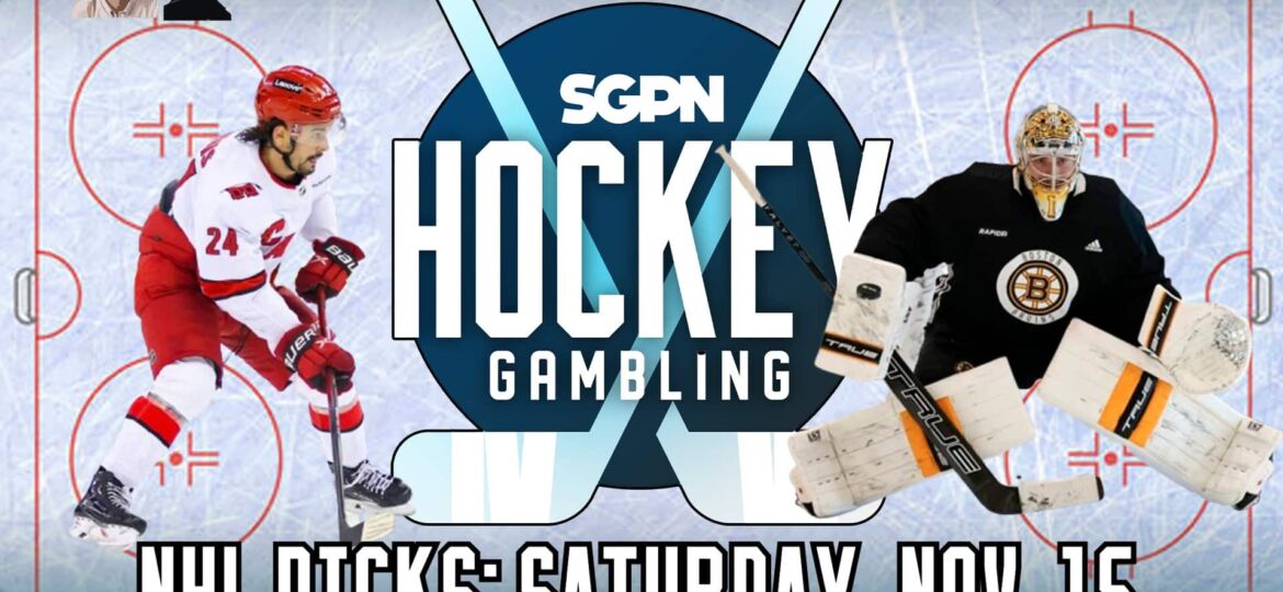 NHL Picks, Predictions, & Puck Buck Bets: Saturday, Nov. 15 | Hockey Gambling Podcast (Ep. 521)