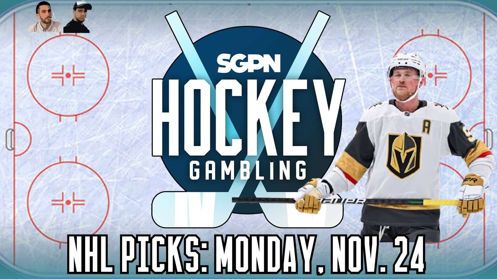 NHL Picks, Predictions, & Puck Buck Bets: November 23 + 24 | Hockey Gambling Podcast (Ep. 527)