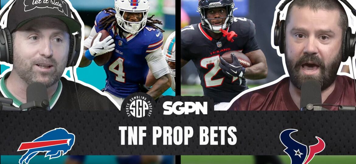 Thursday Night Football Prop Bets Bills vs Texans Preview