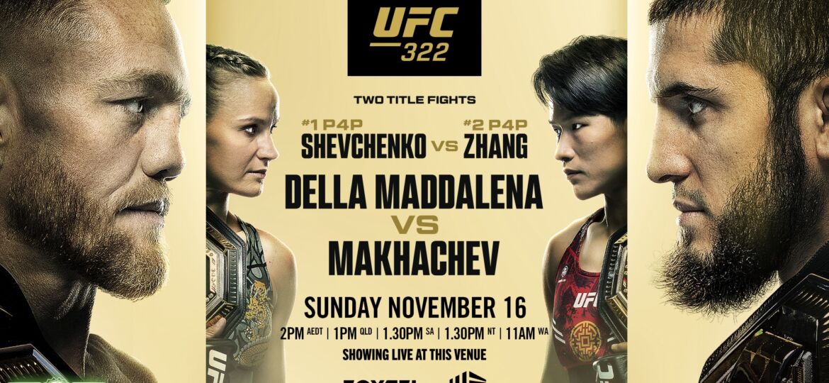 MMA Underdog Pick of the Week: UFC 322