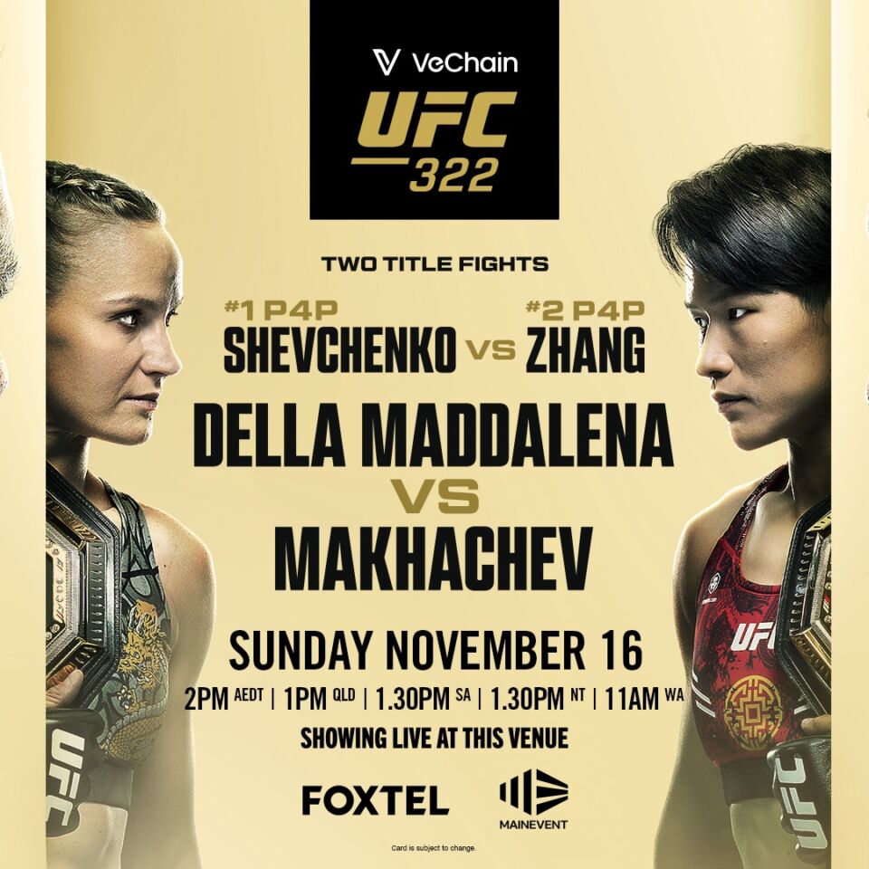 MMA Underdog Pick of the Week: UFC 322