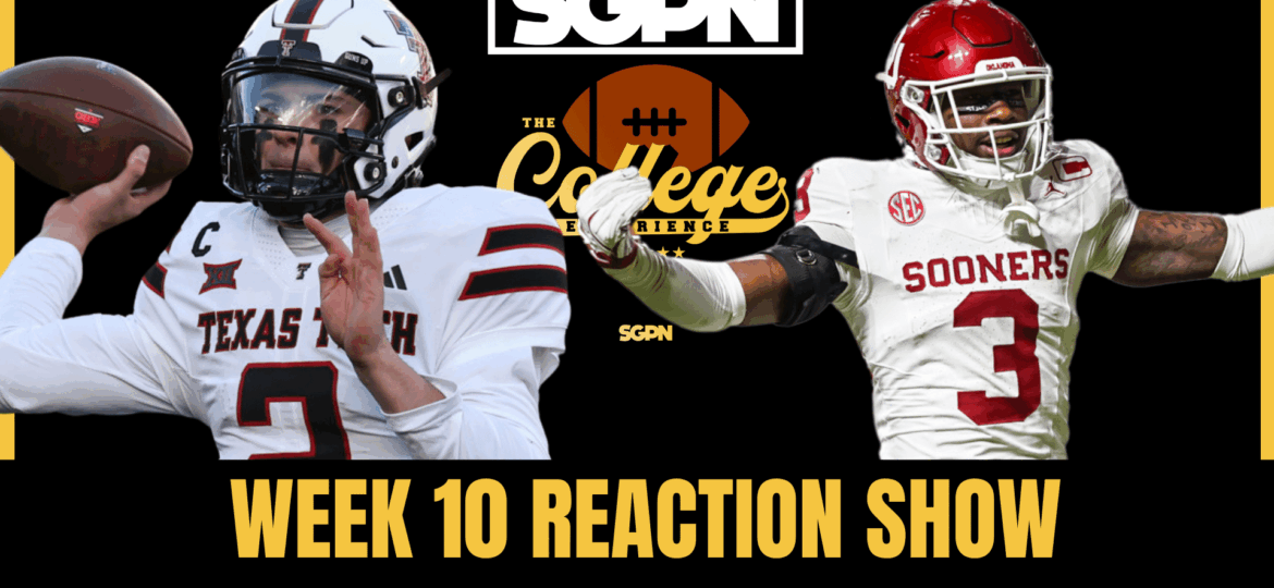 Week 10 Reaction Show | The College Football Experience (Ep. 2071)