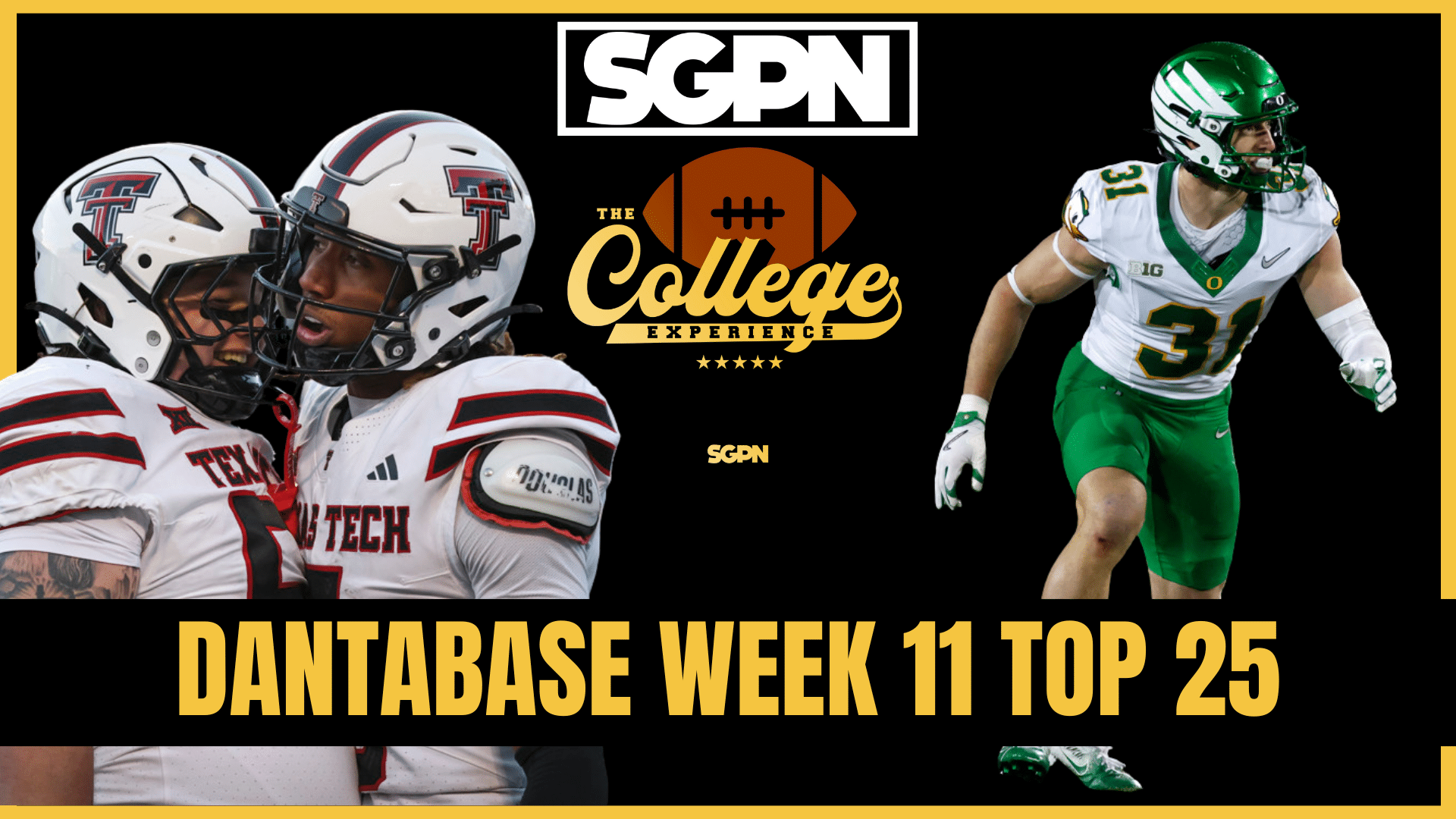 Dantabase Week 11 Top 25 & MACtion Preview | The College Football Experience (Ep. 2077)