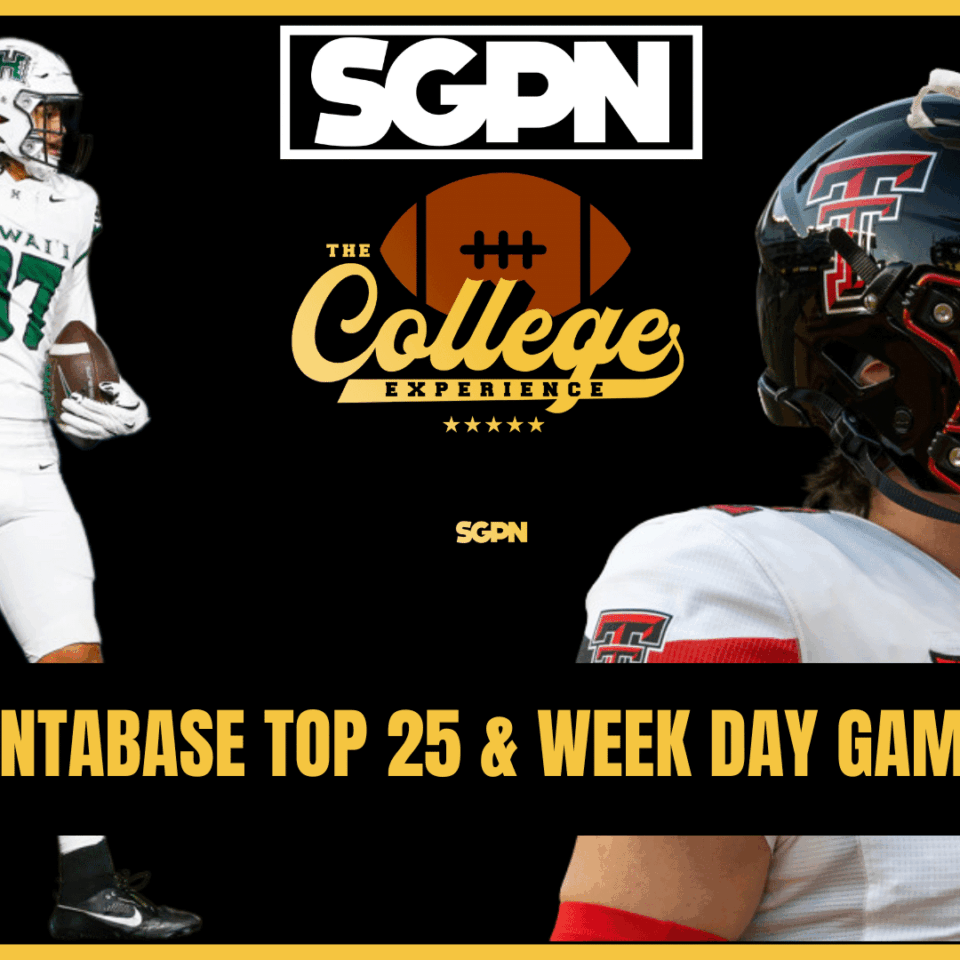 Week 13 Dantabase Top 25 & Week Day Games Preview & Picks | The College Football Experience (Ep. 2081)