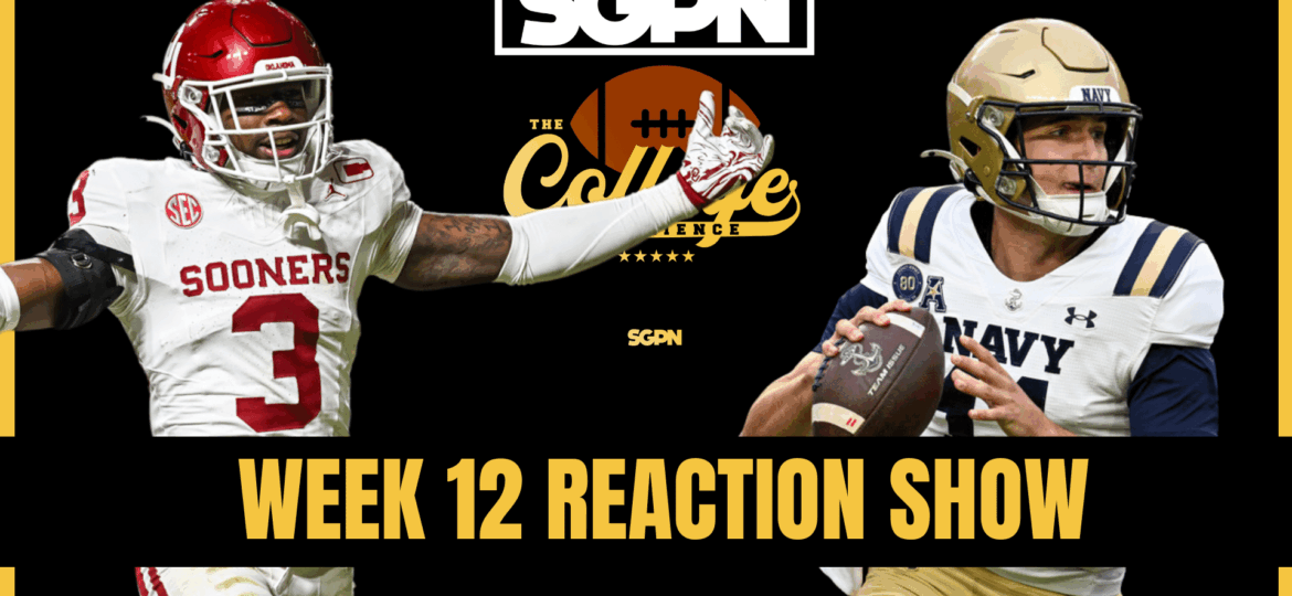 Week 12 Reaction Show | The College Football Experience (Ep. 2080)
