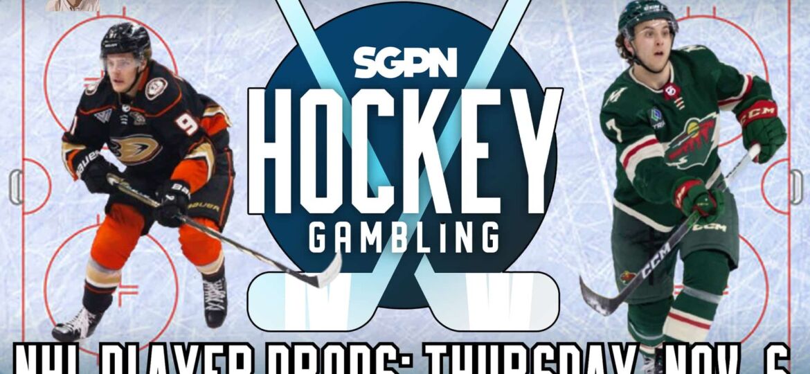NHL Player Props: Thursday, November 6 | Hockey Gambling Podcast (Ep. 517)