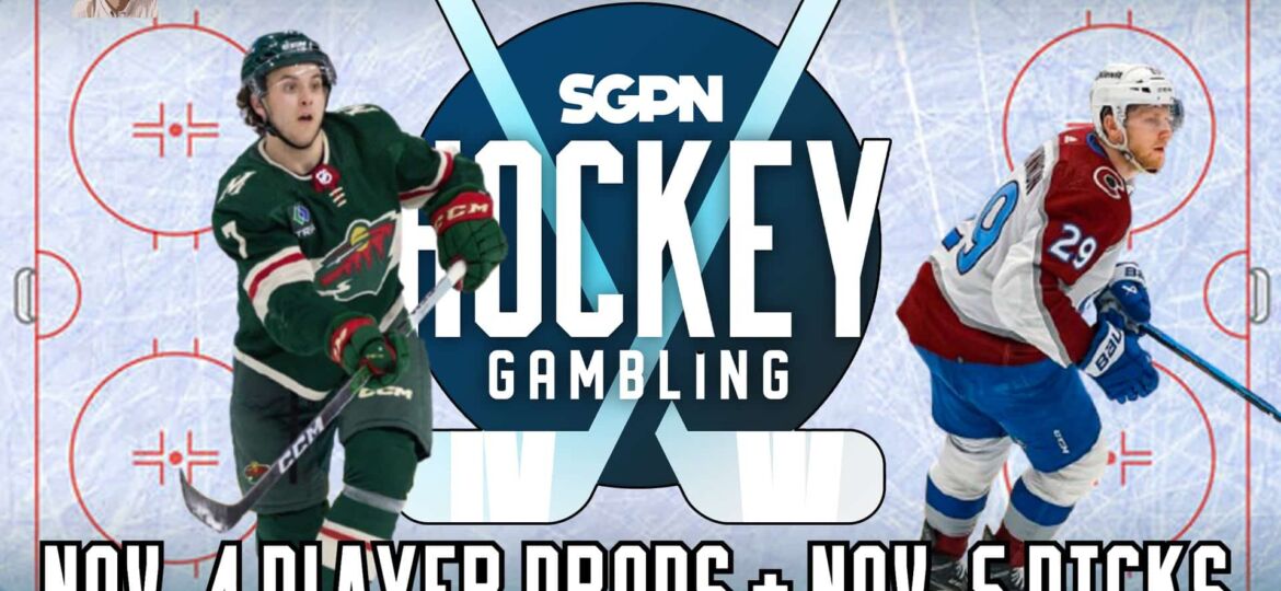 NHL Player Props for Tuesday, Nov. 4 + NHL Picks for Wednesday, Nov. 5 | Hockey Gambling Podcast (Ep. 515)