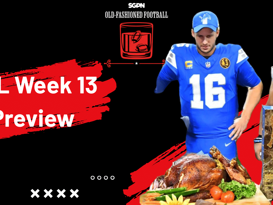 NFL Week 13 Preview: Best Bets, Top Players, & More! | Old-Fashioned Football (Ep. 207)