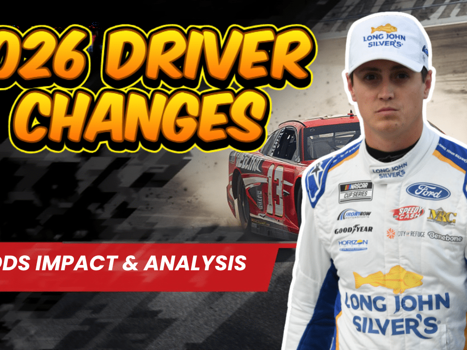 2026 NASCAR Driver Changes and Odds Impact Part 1 I NASCAR Gambling Podcast (Ep. 713)