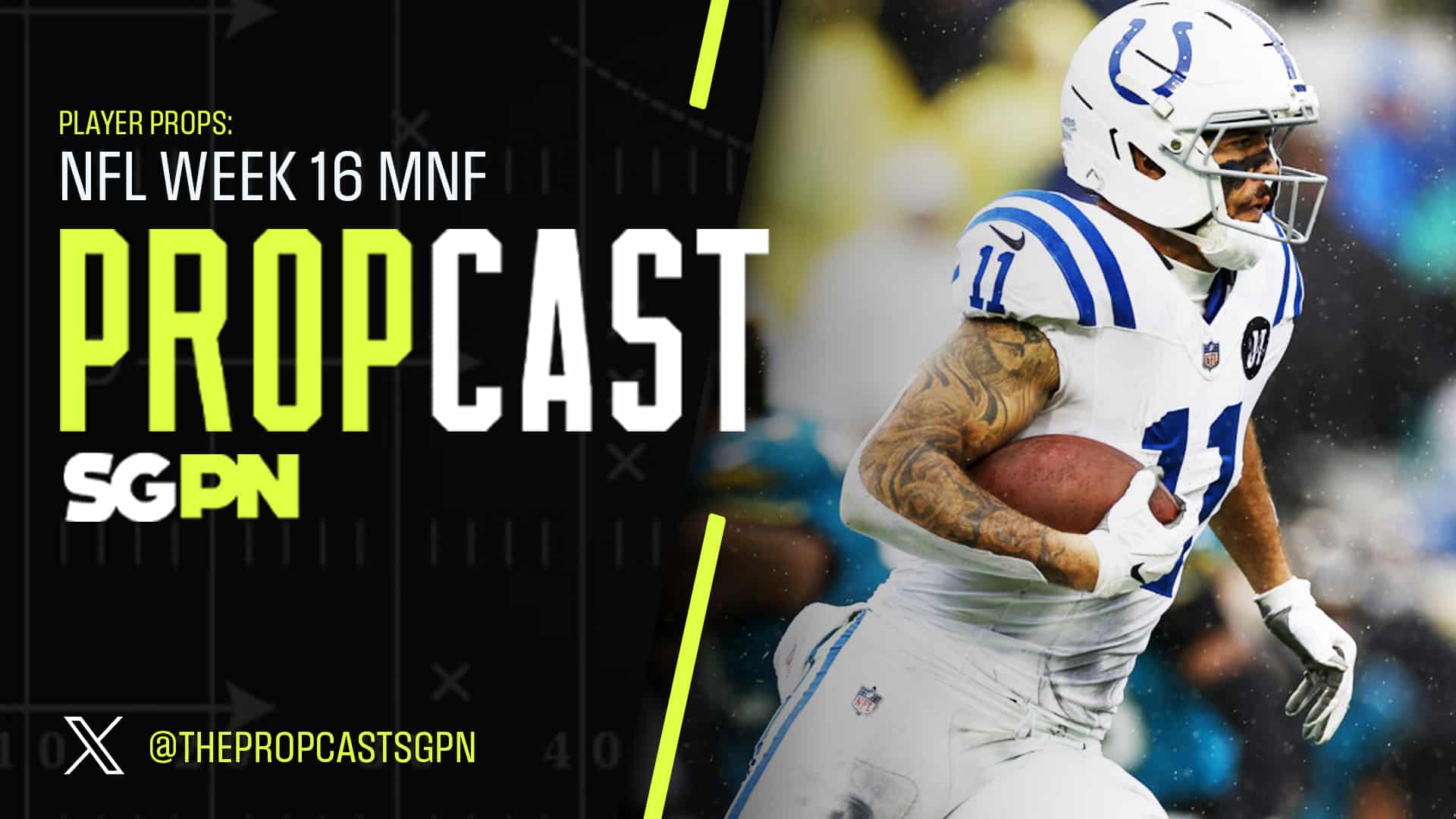 NFL Week 16 Monday Night Football Player Props 12/22/25 – NFL Bets, Player Props and Predictions | The Propcast (Ep. 403)
