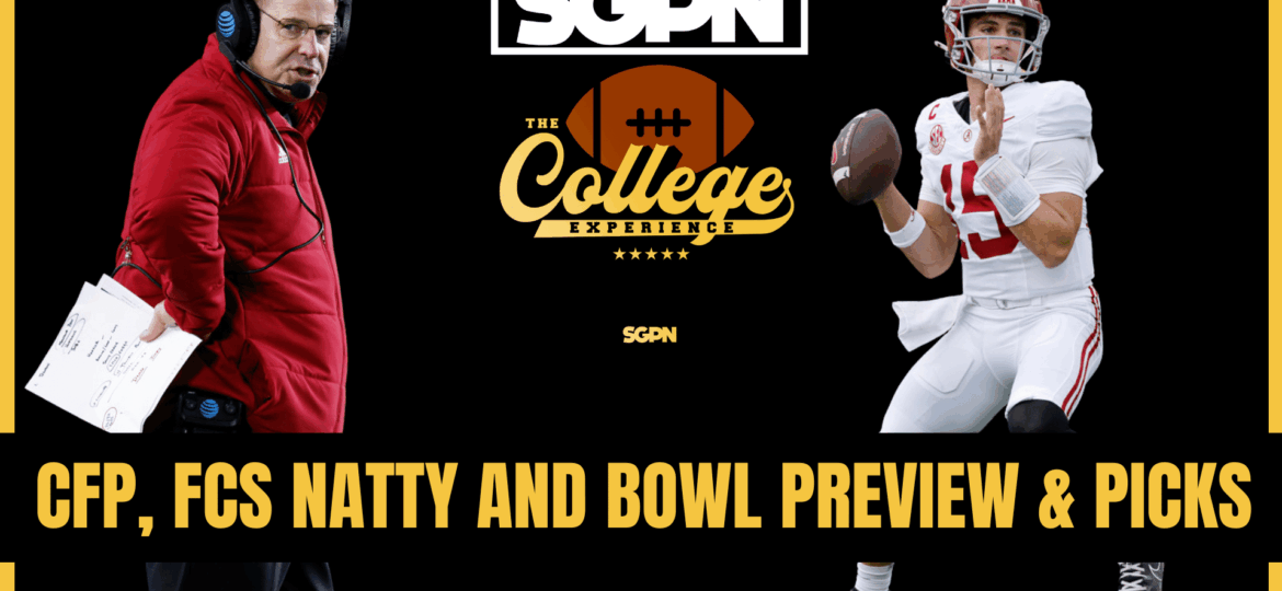 CFP Picks, FCS Natty & Bowl Games | The College Football Experience (Ep. 2098)