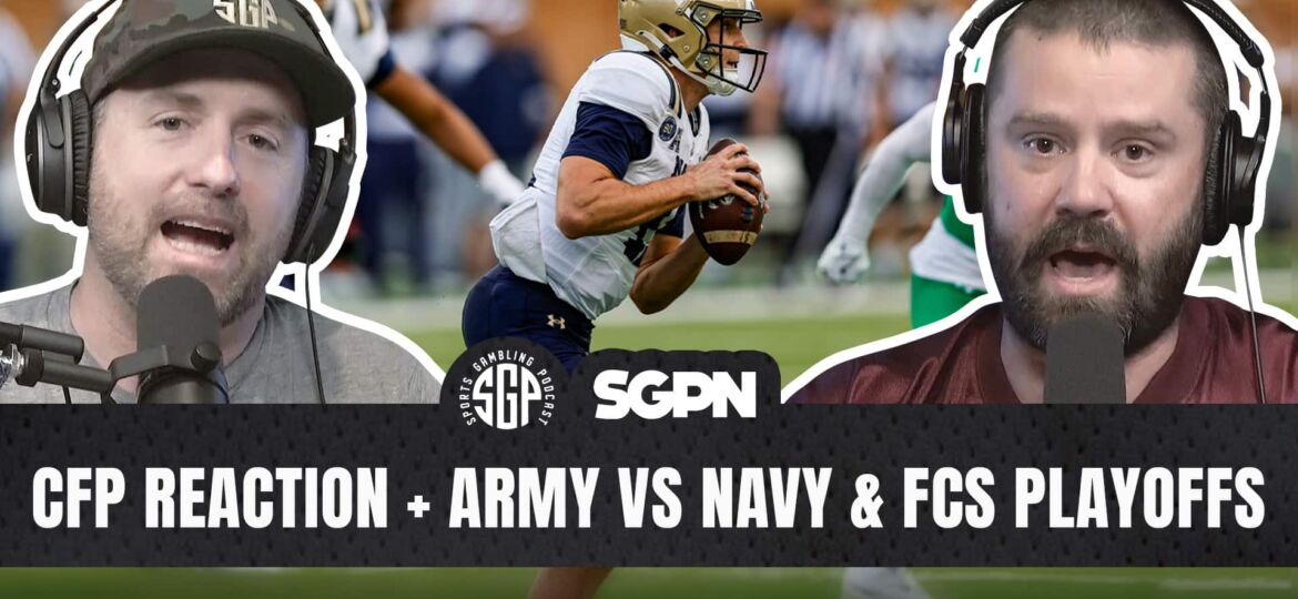 College Football Playoff Reaction + Army Vs Navy & FCS Playoffs