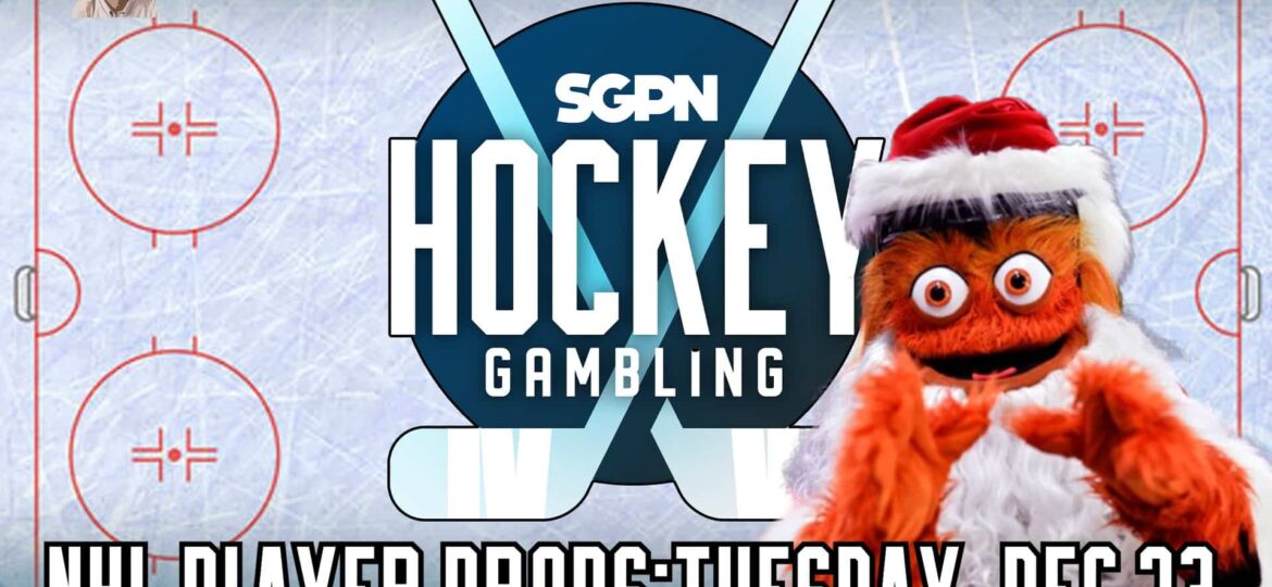 NHL Player Props: Tuesday, December 23 | Hockey Gambling Podcast (Ep. 541)