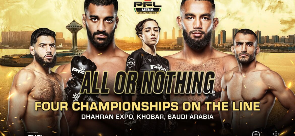 PFL MENA 4 is our regional show of record this week. Come check out regional mma to make some picks, predictions & bets