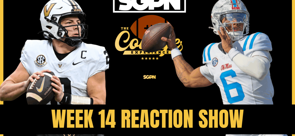 Week 14 Reaction Show & Coaching Hires | The College Football Experience (Ep. 2086)
