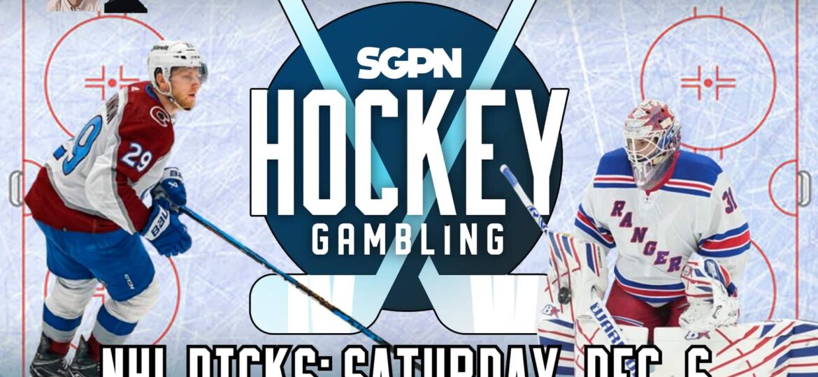 NHL Picks, Predictions, & Puck Buck Bets: Sat., Dec. 6 | Hockey Gambling Podcast (Ep. 529)
