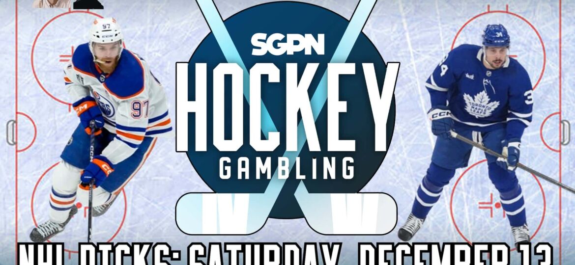 NHL Picks, Predictions, & Best Bets: Saturday, December 13 | Hockey Gambling Podcast (Ep. 534)