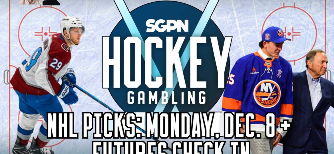 NHL Picks, Predictions, & Puck Buck Bets: Monday, December 8 | Hockey Gambling Podcast (Ep. 531)