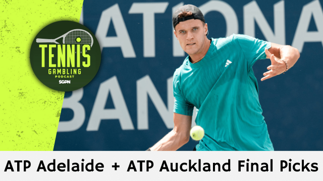 ATP Adelaide + ATP Auckland Final Picks – 1/16/26 | Tennis Gambling Podcast (Ep. 586)