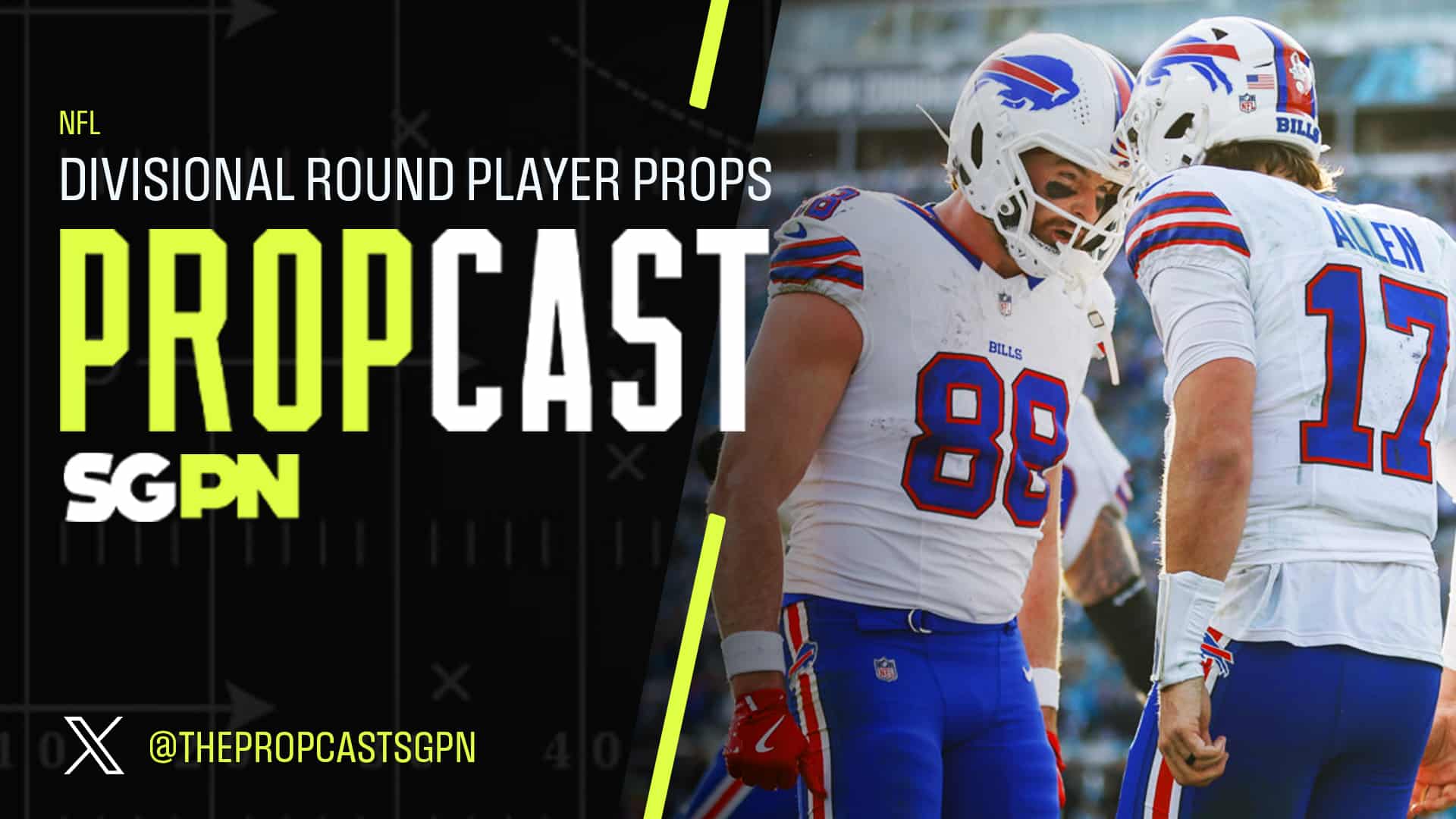 NFL Divisional Round Player Props 1/16/26 – NFL Bets, Player Props and Predictions | The Propcast (Ep. 412)