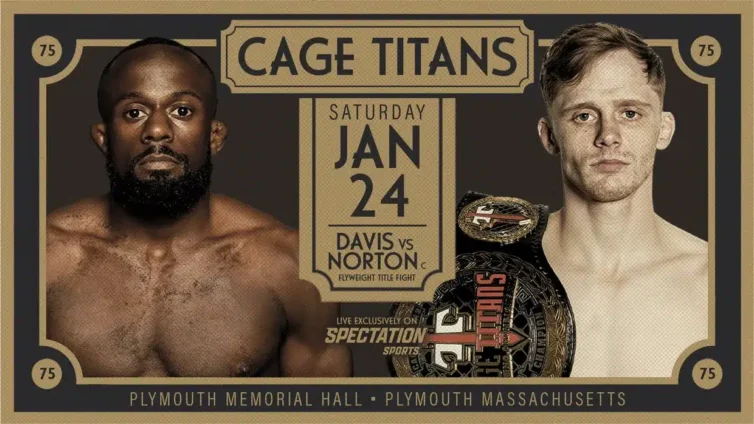 Cage Titans 75 is our regional show of record this week. Come check out regional mma to make some picks, predictions & bets