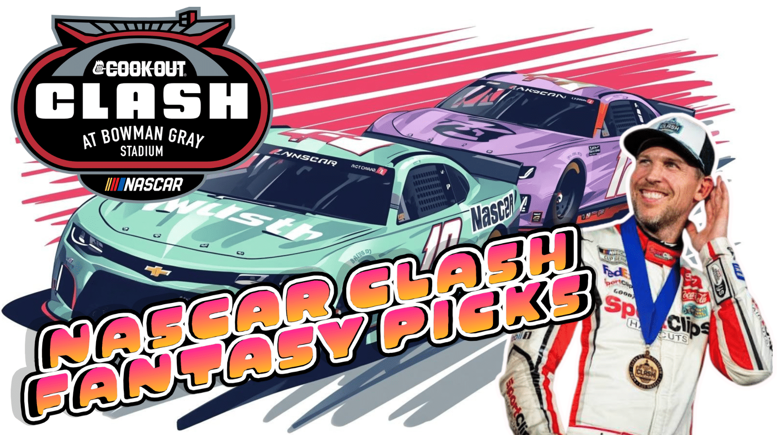 Cook Out Clash 2026 DFS Picks I NASCAR Gambling Podcast (Ep. 736) Cook Out Clash 2026 DFS Picks I NASCAR Gambling Podcast (Ep. 736)