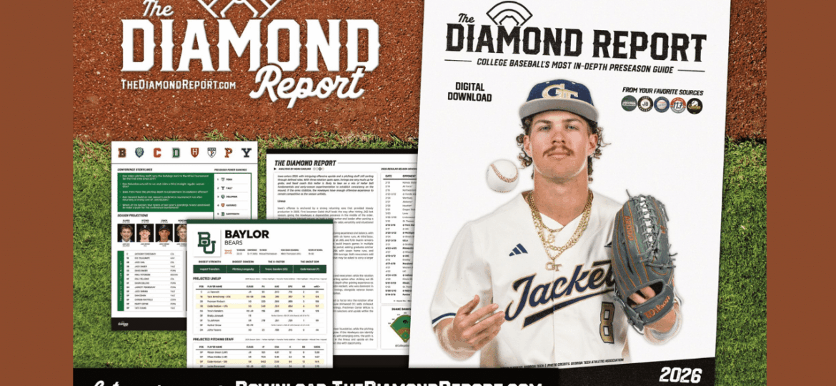 The Diamond Report - The College Baseball Preseason Guide & Stories Behind How It Was Created (Ep. 197)