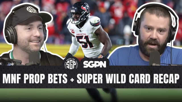 Monday Night Football Prop Bets + NFL Super Wild Card Weekend Recap