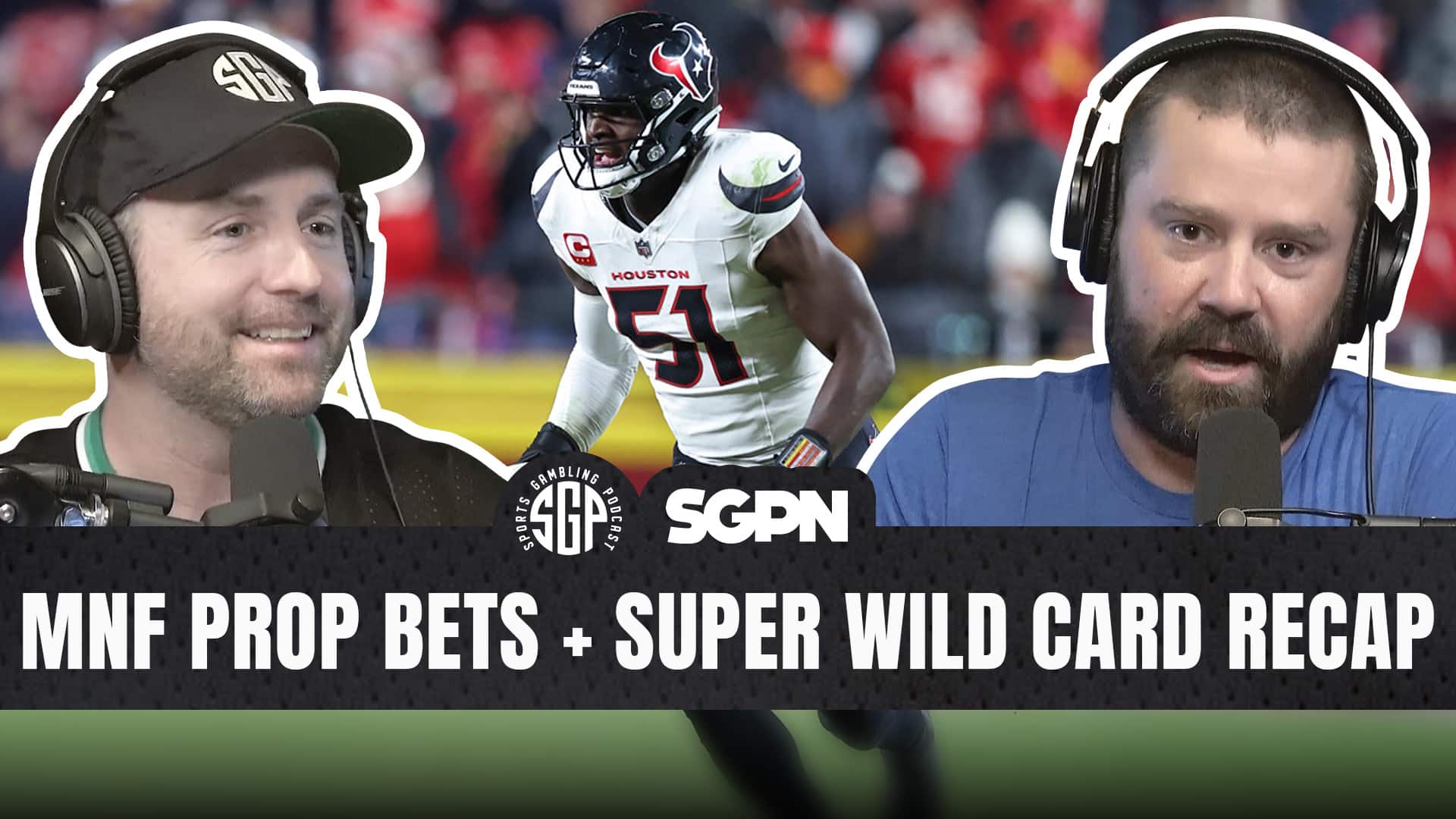 Monday Night Football Prop Bets + NFL Super Wild Card Weekend Recap