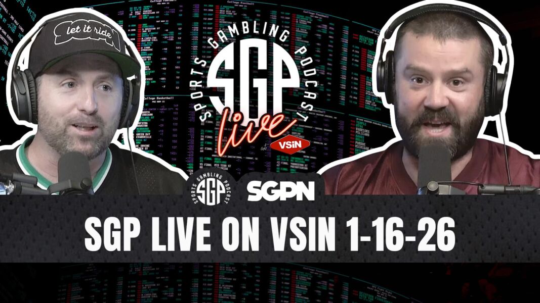 Sports Gambling Podcast live on vsin 011626