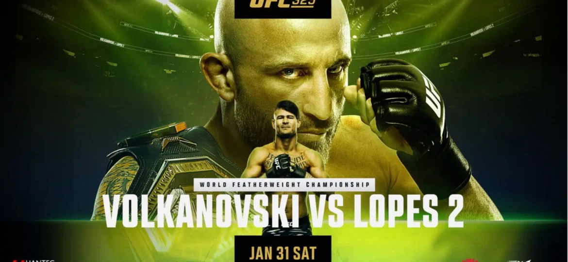 MMA Parlay of the Week: UFC 325