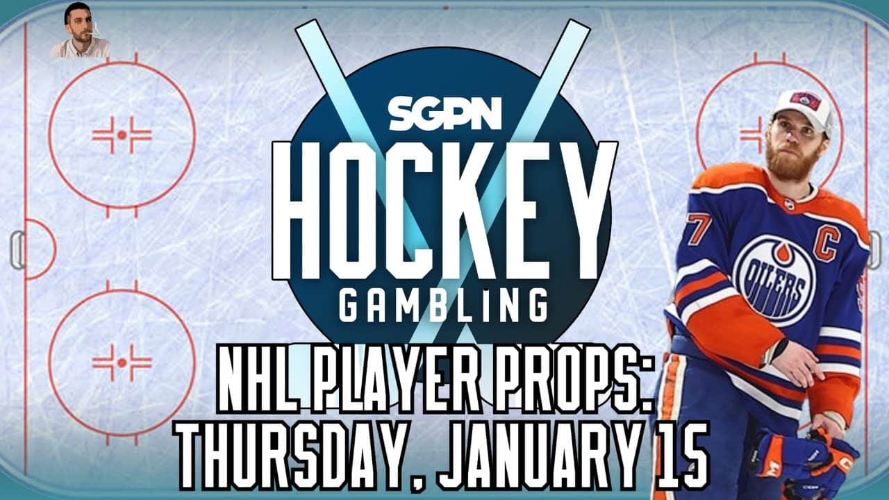 NHL Player Props: Thursday, January 15 | Hockey Gambling Podcast (Ep. 555)