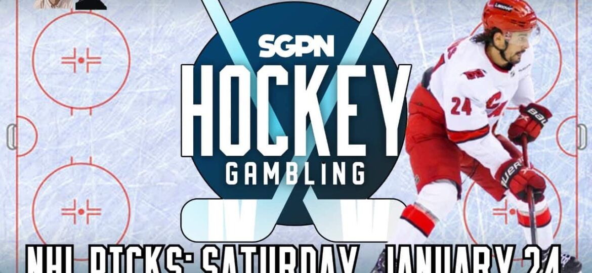 NHL Picks, Predictions, & Puck Buck Bets: Saturday, January 24 | Hockey Gambling Podcast (Ep. 562)