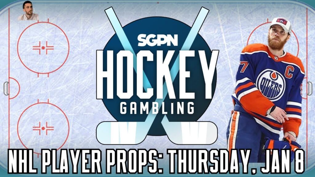 NHL Player Props: Thursday, January 8 | Hockey Gambling Podcast (Ep. 550)