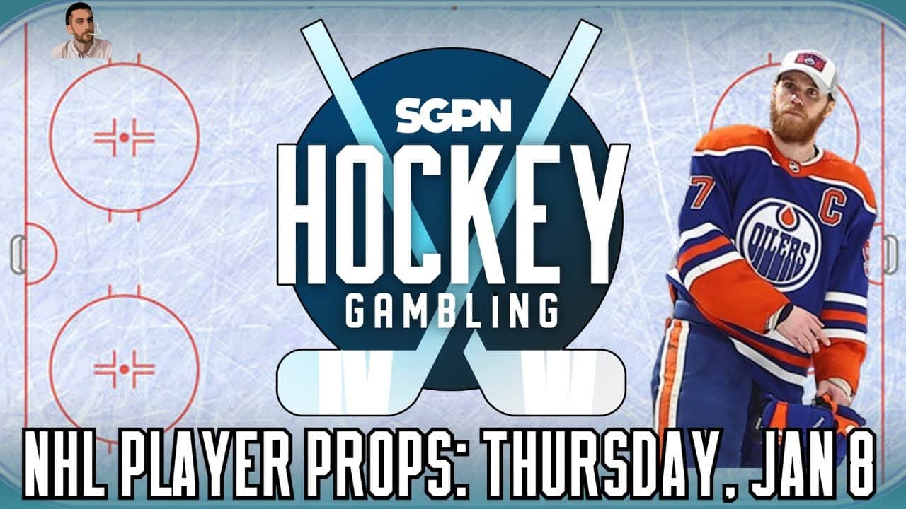 NHL Player Props: Thursday, January 8 | Hockey Gambling Podcast (Ep. 550)