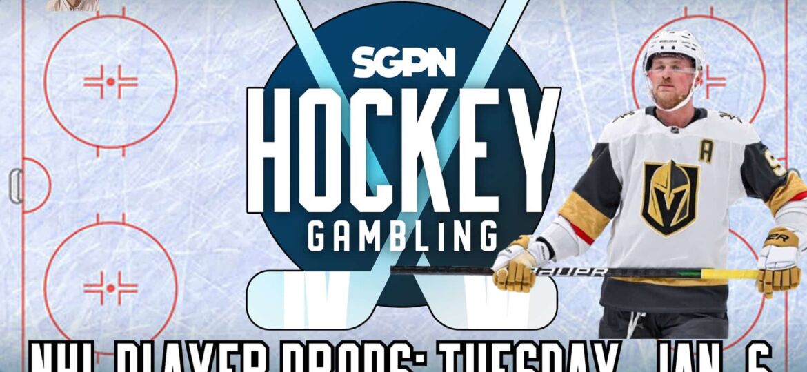NHL Player Props: Tuesday, January 6 | Hockey Gambling Podcast (Ep. 548)