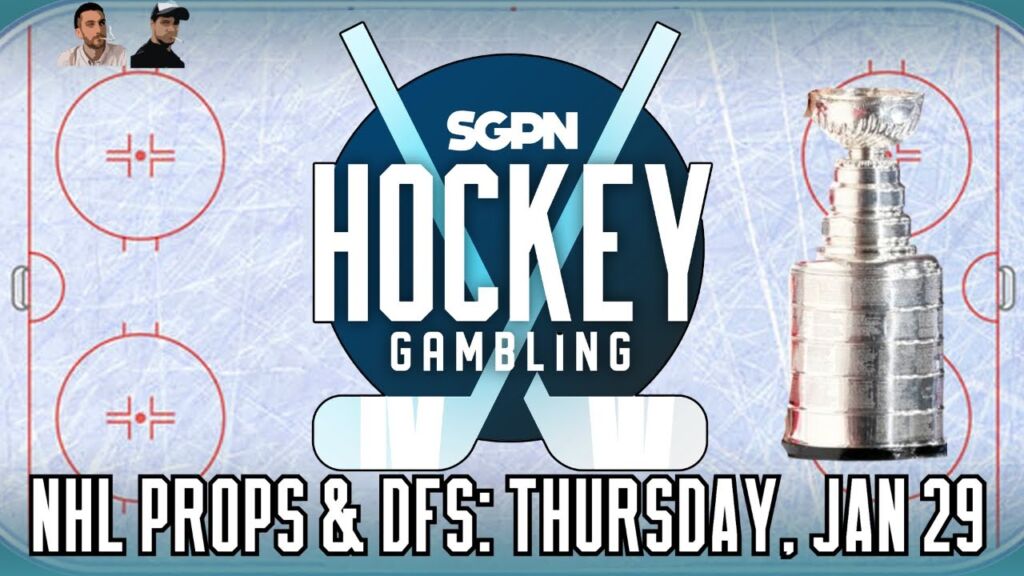 NHL Player Props & DFS Lineup: Thursday, January 29 | Hockey Gambling Podcast (Ep. 565)