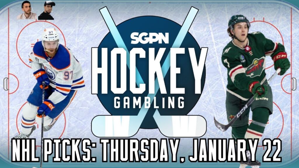 NHL Picks, Predictions, & Best Bets: Thursday, January 22 | Hockey Gambling Podcast (Ep. 560)