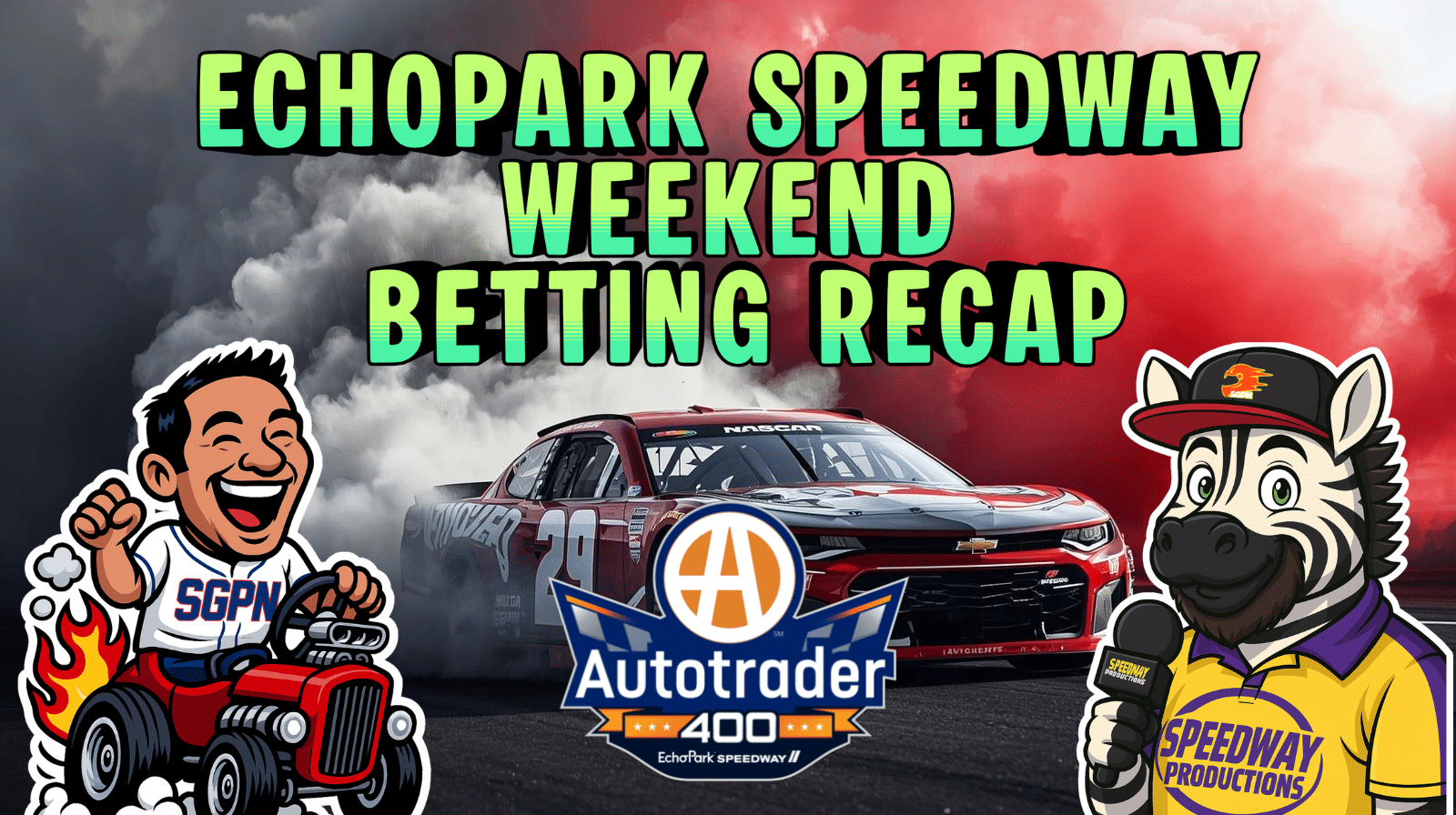 EchoPark Speedway NASCAR Spring Betting Recap I NASCAR Gambling Podcast (Ep. 749) EchoPark Speedway NASCAR Spring Betting Recap I NASCAR Gambling Podcast (Ep. 749)