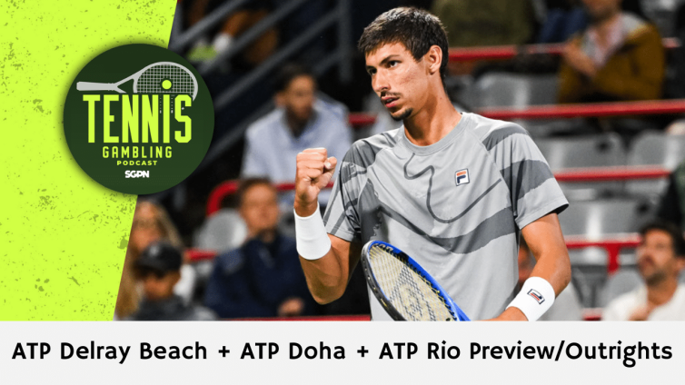 ATP Doha + ATP Delray Beach + ATP Rio Preview/Outrights – 2/15/26 | Tennis Gambling Podcast (Ep. 605)