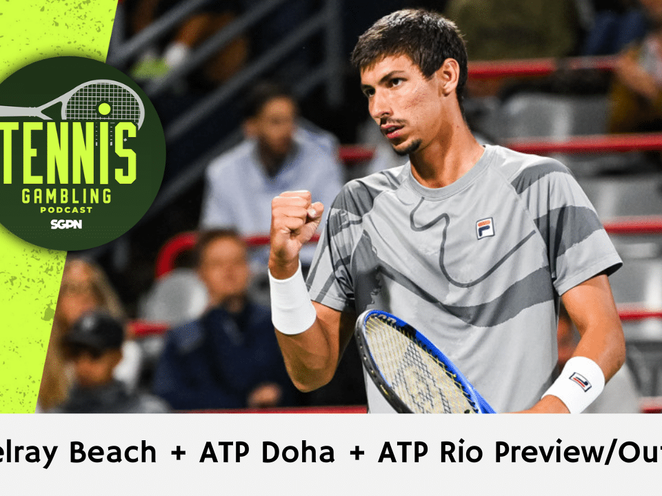 ATP Doha + ATP Delray Beach + ATP Rio Preview/Outrights – 2/15/26 | Tennis Gambling Podcast (Ep. 605)
