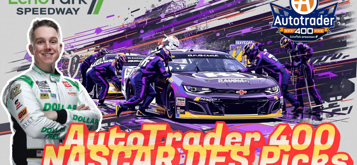 Autotrader 400 DFS Picks 2026 I NASCAR Gambling Podcast (Ep. 748)
