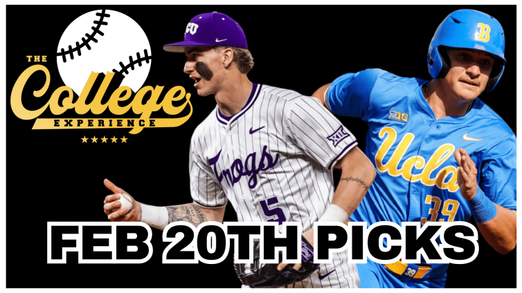 College Baseball Picks For Friday, February 20th + Weekend Preview