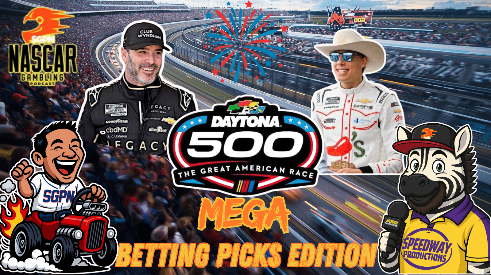 Daytona 500 Betting Picks 2026 I NASCAR Gambling Podcast (Ep. 741)