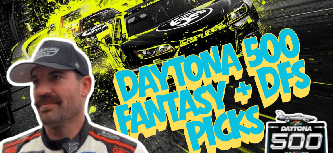 Daytona 500 DFS Picks 2026 I NASCAR Gambling Podcast (Ep. 744)