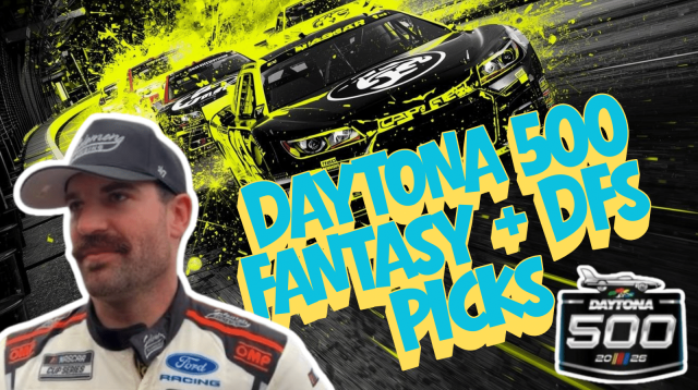 Daytona 500 DFS Picks 2026 I NASCAR Gambling Podcast (Ep. 744)