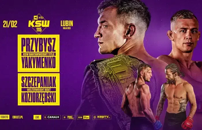 KSW 115 is our regional show of record this week. Come check out regional mma to make some picks, predictions & bets