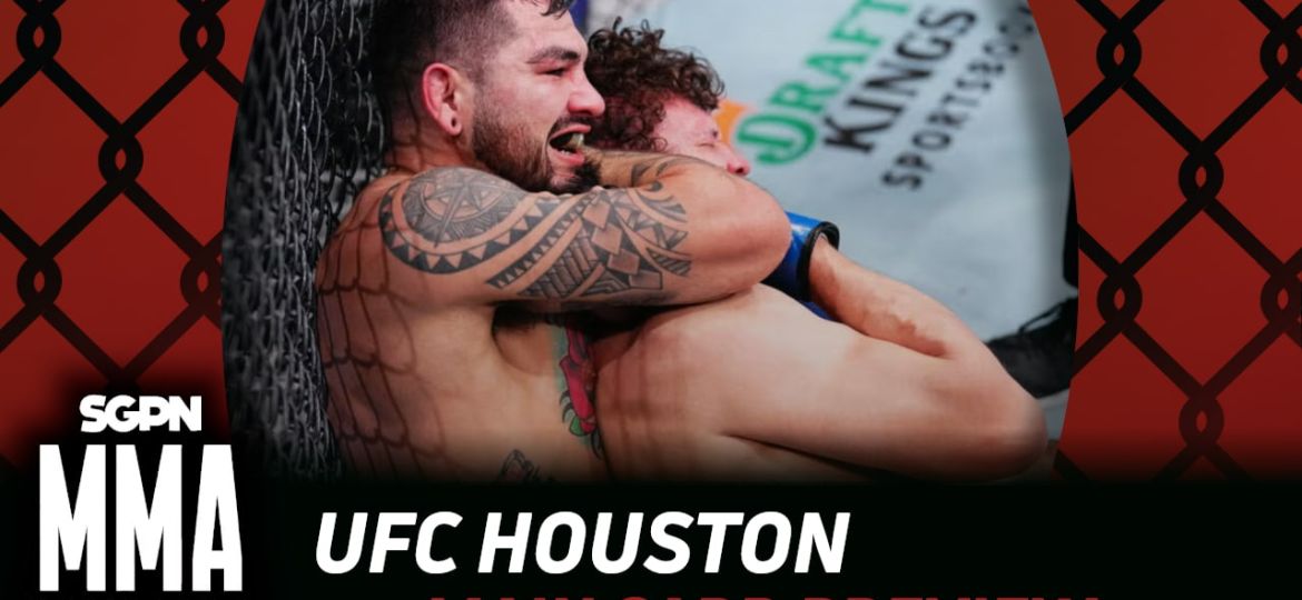 UFC Houston Main Card Betting Guide (Walking Trouble) | MMA Gambling Podcast (Ep.1026)